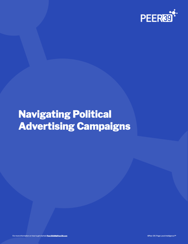 Peer39 Political Campaigns Guide